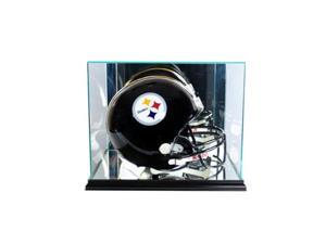Perfect Cases FBHR-B Rectangle Football Helmet Display Case, Black Perfect Cases FBHR-B Rectangle Football Helmet Display Case, Black