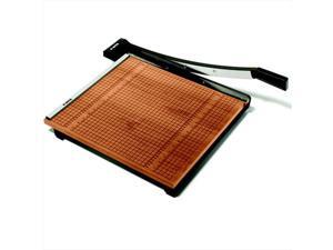 X-ACTO 082207 Commercial Grade Medium Duty Self-Sharpening Steel Wood Base Paper Cutter - 20 Sheets, 30 x 30 In. Cut X-ACTO 082207 Commercial Grade Medium Duty Self-Sharpening Steel Wood Base Paper Cutter - 20 Sheets, 30 x 30 In. Cut