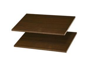 Easy Track RS1423-TON 2 Count Closet Shelves, 24-Inch, Truffle Easy Track RS1423-TON 2 Count Closet Shelves, 24-Inch, Truffle