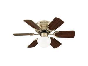 Hunter Fairhaven 52 Inch Indoor Nickel Ceiling Fan With Light Kit