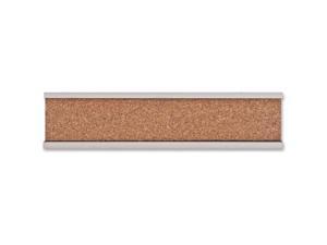 Advantus AVT2031 2 x 8 in. Advantus Cork Map Rail - Aluminum Trim, Brown Advantus AVT2031 2 x 8 in. Advantus Cork Map Rail - Aluminum Trim, Brown
