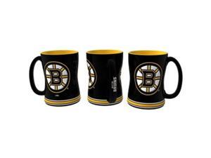 Boelter Brands 4675709839 14 oz Boston Bruins Sculpted Relief Coffee Mug Boelter Brands 4675709839 14 oz Boston Bruins Sculpted Relief Coffee Mug