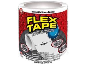 Swift Response 225126 4 in. x 5 ft. Flex Tape - White Swift Response 225126 4 in. x 5 ft. Flex Tape - White