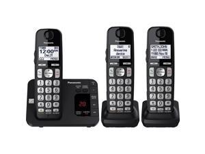 Panasonic KX-TGE433B 3 Handset Cordless Phone