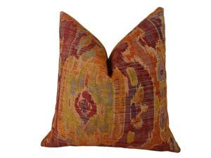 Plutus PB11372-1220-DP Ikat Multicolor Bear Canyon Handmade Double Sided Throw Pillow, Magenta, Coral & Blue - 12 x 20 in. Plutus PB11372-1220-DP Ikat Multicolor Bear Canyon Handmade Double Sided Throw Pillow, Magenta, Coral & Blue - 12 x 20 in.