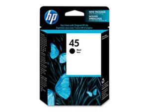 Hewlett-Packard HEW51645A HP 45 Ink Cartridge- 830 Page Yield- Black Hewlett-Packard HEW51645A HP 45 Ink Cartridge- 830 Page Yield- Black