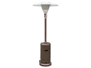 AZ Patio Heaters GS-2400-BRZ Tall Hammered Commercial Patio Heater - Bronze