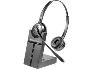 ZuM Maestro DECT Headset for Deskphone Wireless Headset with Noise Canceling Microphone and up to 350 feet of wireless range