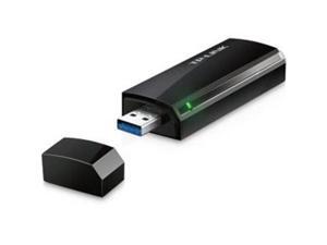 TP-Link ARCHER T4U-V2 AC1300 Wireless Dual Band USB Adapter 1200 Mbps 802.11 - Black TP-Link ARCHER T4U-V2 AC1300 Wireless Dual Band USB Adapter 1200 Mbps 802.11 - Black