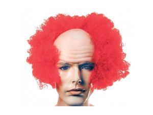Morris LW527BU Bald Curly Clown Florida Front Wig - Blue Morris LW527BU Bald Curly Clown Florida Front Wig - Blue