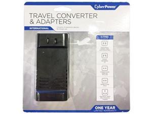 CYBERPOWER SYSTEMS USA TRB1L1 TRAVEL ADAPTER 100-240V IN/OUT CYBERPOWER SYSTEMS USA TRB1L1 TRAVEL ADAPTER 100-240V IN/OUT