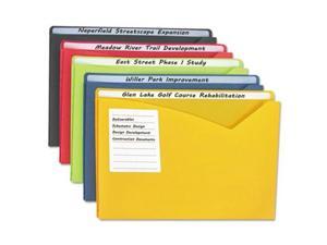 C-Line Write-On Expanding Poly File Folders C-Line Write-On Expanding Poly File Folders