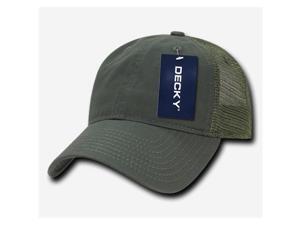 Decky 120-OLV Relaxed Trucker Caps - Olive Decky 120-OLV Relaxed Trucker Caps - Olive