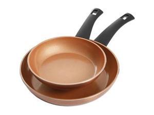 Gibson 80117.02 Eco-Friendly Copper Frying Pan - Pack of 2 Gibson 80117.02 Eco-Friendly Copper Frying Pan - Pack of 2