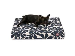 Majestic Pet 78899551413 Navy Blue Plantation Medium Orthopedic Memory Foam Rectangle Dog Bed Majestic Pet 78899551413 Navy Blue Plantation Medium Orthopedic Memory Foam Rectangle Dog Bed