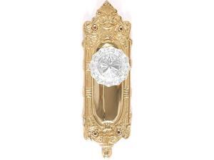 Brass Accents D05-K447G-605 Polished Brass Victorian And Hartford Privacy Brass Accents D05-K447G-605 Polished Brass Victorian And Hartford Privacy