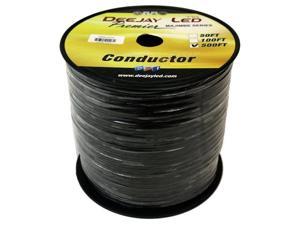 Deejay LED TBHRCA500 500 ft. of Raw Twisted Pair RCA Signal Cable