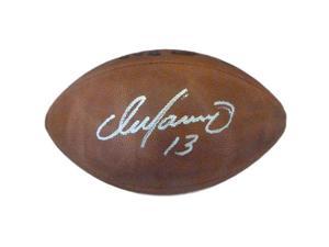 Denver Autographs 12249 Miami Dolphins Leather JSA Dan Marino Autographed Football Denver Autographs 12249 Miami Dolphins Leather JSA Dan Marino Autographed Football