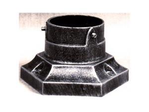 Special Lite Products PB-173-BAL Pedestal Post Base, Brushed Aluminum Special Lite Products PB-173-BAL Pedestal Post Base, Brushed Aluminum