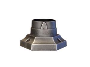 Special Lite Products SPB-170-BAL Aluminum Stub Post Base, Brushed Aluminum Special Lite Products SPB-170-BAL Aluminum Stub Post Base, Brushed Aluminum