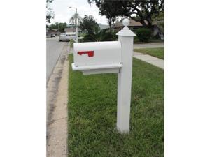 Special Lite Products SCB-2005-WH Hummingbird Curbside Mailbox with Paper Tube, White Special Lite Products SCB-2005-WH Hummingbird Curbside Mailbox with Paper Tube, White