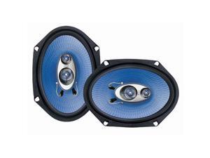Pyle USA VV2395 6 x 8 in. 360W Three-Way Speakers Pyle USA VV2395 6 x 8 in. 360W Three-Way Speakers