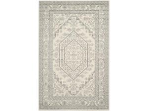 Safavieh ADR108B-8 Adirondack Power Loomed Rectangle Rug, Ivory - Silver, 8 x 10 ft. Safavieh ADR108B-8 Adirondack Power Loomed Rectangle Rug, Ivory - Silver, 8 x 10 ft.
