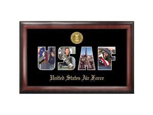 Campus Image AFSSG001 Air Force Collage Photo Frame Gold Medallion Campus Image AFSSG001 Air Force Collage Photo Frame Gold Medallion
