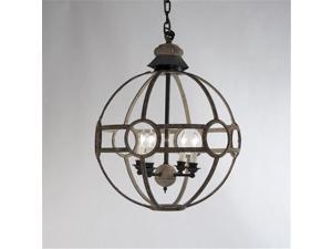 Zentique LI-05-112 Luca Hanging Light, 19.75 x 25 x 19.75, 19.75 x 25 x 19.75 in. Zentique LI-05-112 Luca Hanging Light, 19.75 x 25 x 19.75, 19.75 x 25 x 19.75 in.