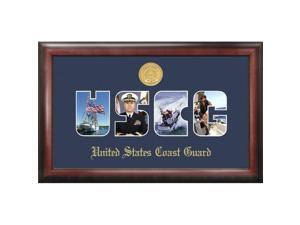 Campus Image CGSSG001 Coast Guard Collage Photo Frame Gold Medallion Campus Image CGSSG001 Coast Guard Collage Photo Frame Gold Medallion