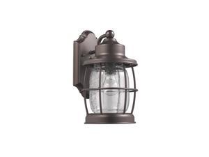 Chloe CH22036RB12-OD1 12 in. Lighting Lucan Transitional 1 Light Rubbed Bronze Outdoor Wall Sconce - Oil Rubbed Bronze