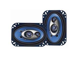 Pyle USA T51730 4 x 6 in. 240W Three-Way Speakers Pyle USA T51730 4 x 6 in. 240W Three-Way Speakers