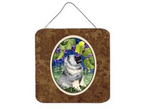 Sheltie Aluminium Metal Wall Or Door Hanging Prints 6 X 6 In