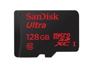 WDT-Retail Mobile SDSQUNC-128G-AN6IA 128 GB Sandisk Ultra MicroSDHC Class 10-80 Mbps UHS-I Card WDT-Retail Mobile SDSQUNC-128G-AN6IA 128 GB Sandisk Ultra MicroSDHC Class 10-80 Mbps UHS-I Card