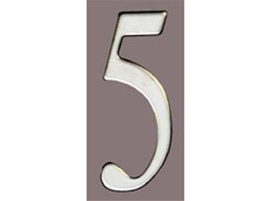 Mailbox Accessories SS2-Number 5 Stnls Steel Address Numbers Size - 2 Number - 5-Stainless Steel Mailbox Accessories SS2-Number 5 Stnls Steel Address Numbers Size - 2 Number - 5-Stainless Steel