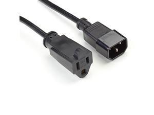 EPXR15 Black Boxwork Services Power Cord Adapter 1ft EPXR15 Black Boxwork Services Power Cord Adapter 1ft