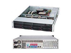 SUPERMICRO CSE-825TQC-R1K03LPB 2U Rackmount 2U General Purpose Server Chassis with 8 x 3.5” bays