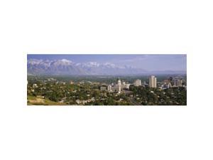 Panoramic Images PPI56320L High angle view of a city Salt Lake City Utah USA Poster Print by Panoramic Images - 36 x 12 Panoramic Images PPI56320L High angle view of a city Salt Lake City Utah USA Poster Print by Panoramic Images - 36 x 12