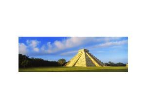 Panoramic Images PPI70724L Pyramid in a field Kukulkan Pyramid Chichen Itza Yucatan Mexico Poster Print by Panoramic Images - 36 x 12 Panoramic Images PPI70724L Pyramid in a field Kukulkan Pyramid Chichen Itza Yucatan Mexico Poster Print by Panoramic Images - 36 x 12