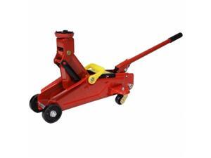 OnlineGymShop CB16448 Mini Red 2 Ton 4000 lbs Hydraulic Floor Jack Lift Tool on Wheels with Case, Red OnlineGymShop CB16448 Mini Red 2 Ton 4000 lbs Hydraulic Floor Jack Lift Tool on Wheels with Case, Red