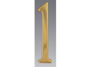 Mailbox Accessories BR2-1 Brass Address Numbers Size - 2 Number - 1-Brass Mailbox Accessories BR2-1 Brass Address Numbers Size - 2 Number - 1-Brass