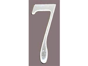 Mailbox Accessories SS3-Number 7 Stnls Steel Address Numbers Size - 3 Number - 7-Stainless Steel Mailbox Accessories SS3-Number 7 Stnls Steel Address Numbers Size - 3 Number - 7-Stainless Steel