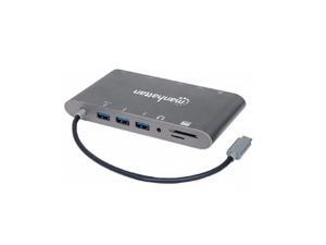 Manhattan 152808 USB-C to 7-in-1 Docking Station Manhattan 152808 USB-C to 7-in-1 Docking Station