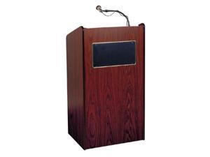 Oklahoma Sound Aristocrat Floor Lectern Mahogany Oklahoma Sound Aristocrat Floor Lectern Mahogany