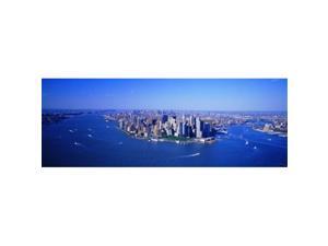 Panoramic Images PPI79581L Aerial Lower Manhattan New York City NY Poster Print by Panoramic Images - 36 x 12 Panoramic Images PPI79581L Aerial Lower Manhattan New York City NY Poster Print by Panoramic Images - 36 x 12
