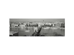 Panoramic Images PPI59045L Chain Bridge Over The Danube River Budapest Hungary Poster Print by Panoramic Images - 36 x 12 Panoramic Images PPI59045L Chain Bridge Over The Danube River Budapest Hungary Poster Print by Panoramic Images - 36 x 12