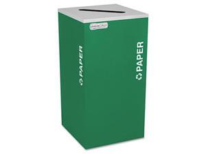 Ex-Cell RC-KDSQ-P EGX Kaleidoscope Collection Recycling Receptacle 24 gal Emerald Green Ex-Cell RC-KDSQ-P EGX Kaleidoscope Collection Recycling Receptacle 24 gal Emerald Green