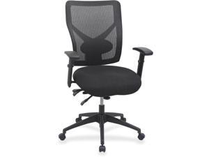 Lorell LLR84589 42 x 28.3 x 26.3 in. Mesh Back Chair with Arms - Black Lorell LLR84589 42 x 28.3 x 26.3 in. Mesh Back Chair with Arms - Black