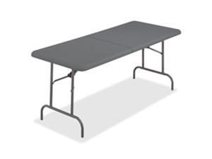 Iceberg ICE65477 IndestrucTable Too Bifold Table, Charcoal - 96 in. Iceberg ICE65477 IndestrucTable Too Bifold Table, Charcoal - 96 in.