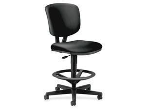 The HON COMPANY HON5705SB11T Stool Task Chair 27 in. x 29.5 in. x 49 in. Leather- Black The HON COMPANY HON5705SB11T Stool Task Chair 27 in. x 29.5 in. x 49 in. Leather- Black
